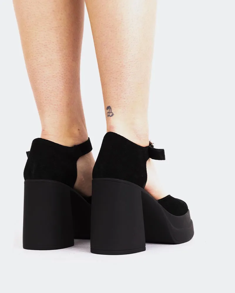 Marconi Black Suede