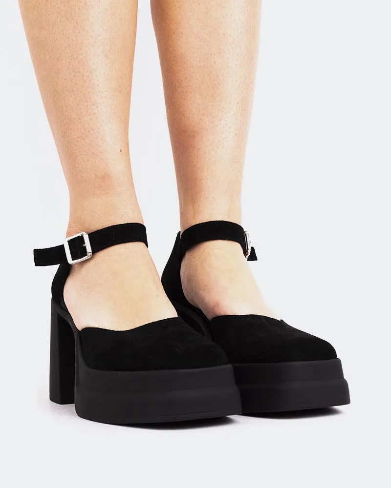 Marconi Black Suede