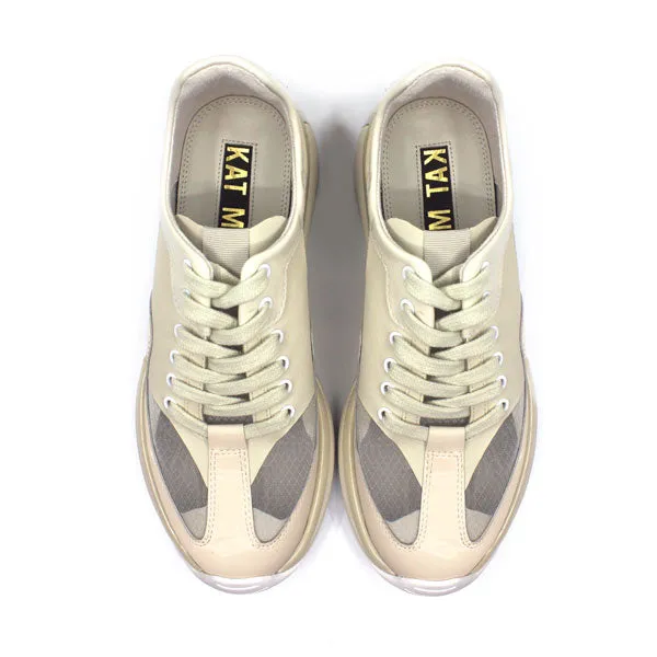 Marianne | Beige chunky sneakers
