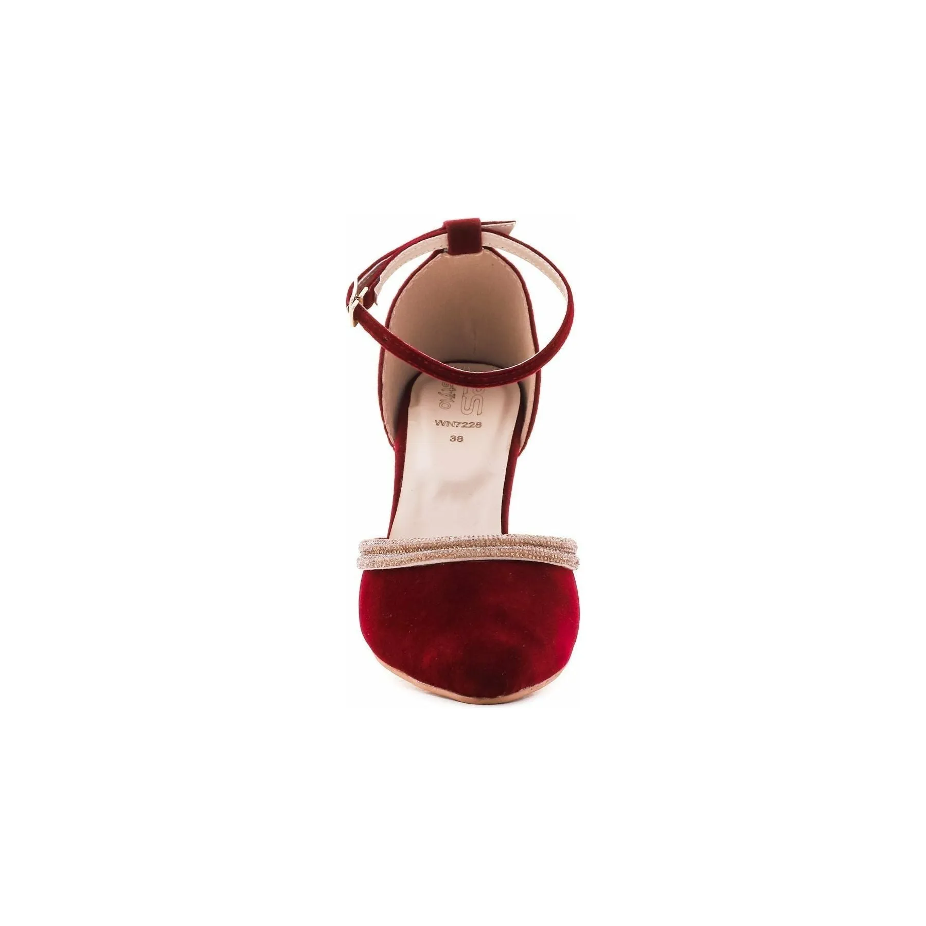 Maroon Court Shoes WN7228