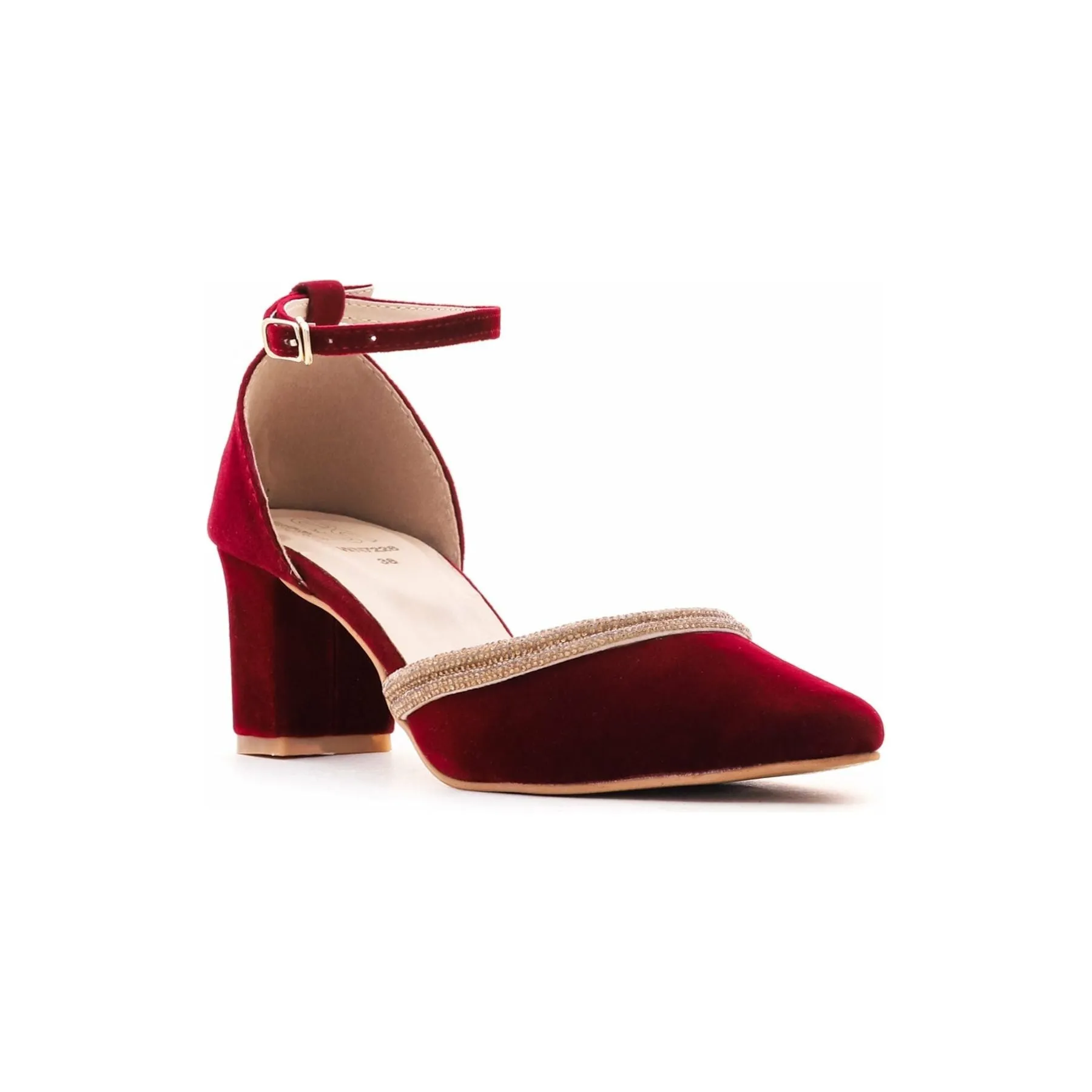 Maroon Court Shoes WN7228