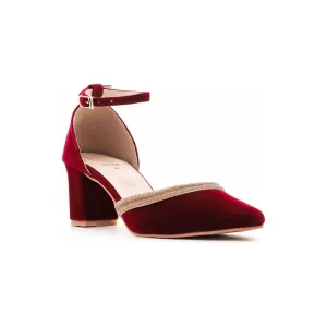 Maroon Court Shoes WN7228