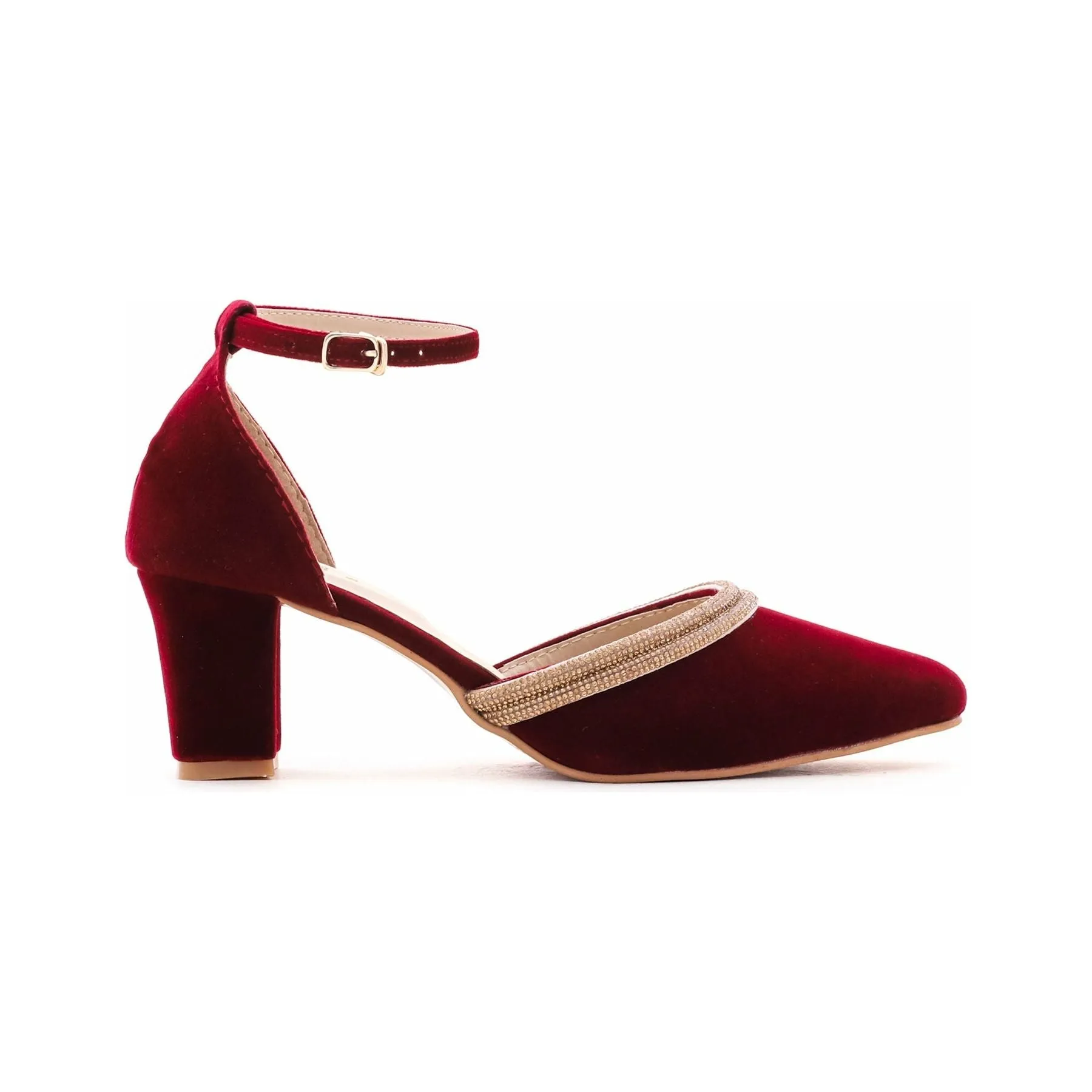 Maroon Court Shoes WN7228