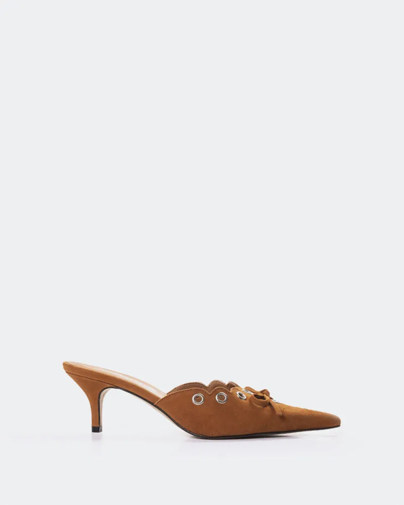 Melba Tan Suede