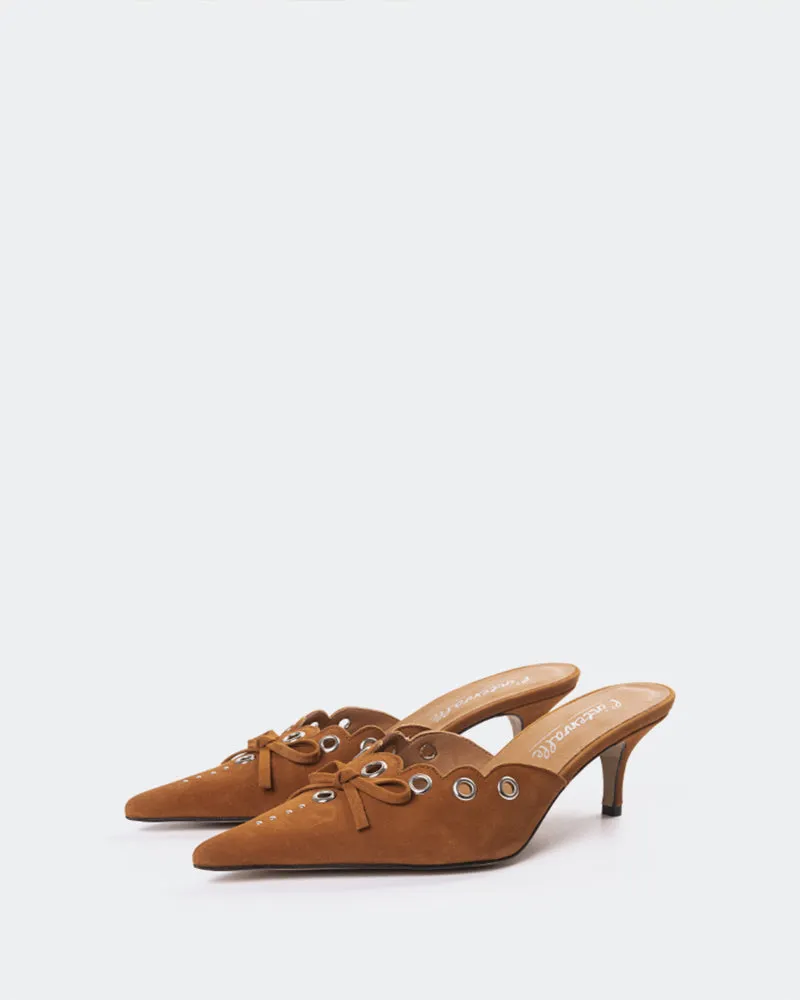 Melba Tan Suede