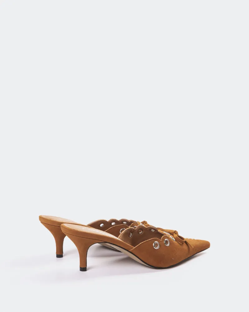 Melba Tan Suede