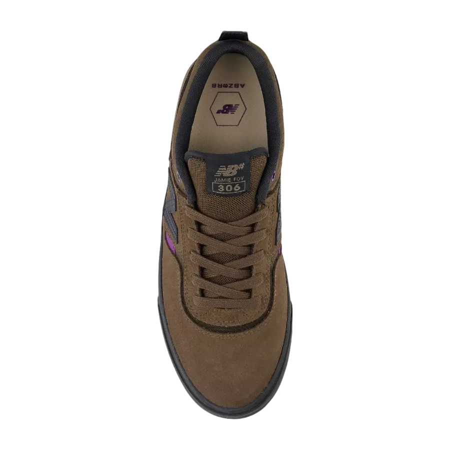 NB NUMERIC Jamie Foy 306 Shoes Brown/Purple