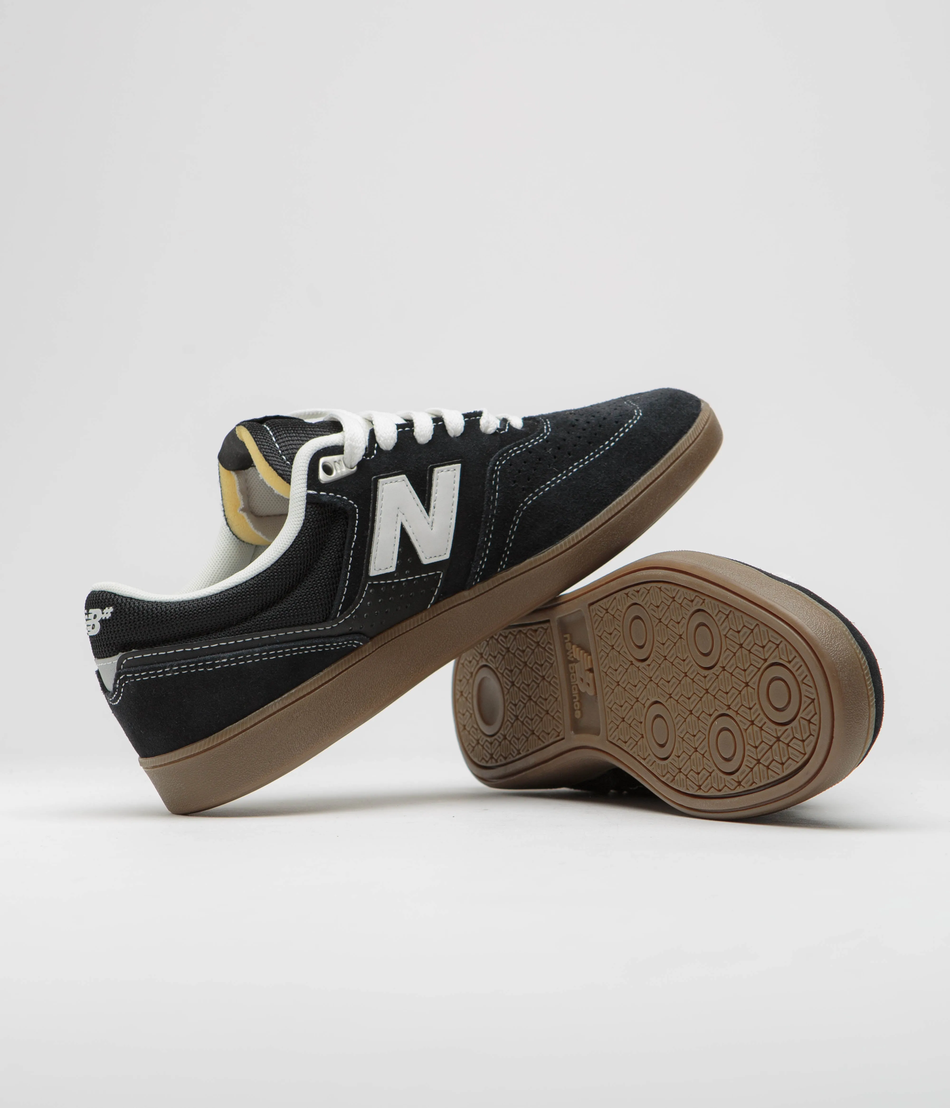 New Balance Numeric 508 Brandon Westgate Shoes - Black / Gum