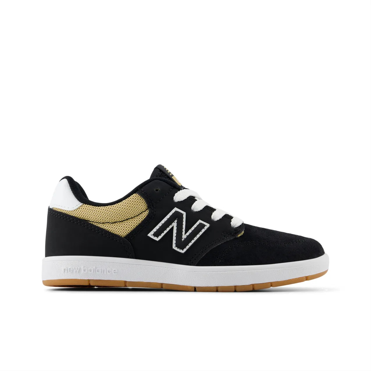 New Balance Numeric Kids 425 Black Tan Shoes