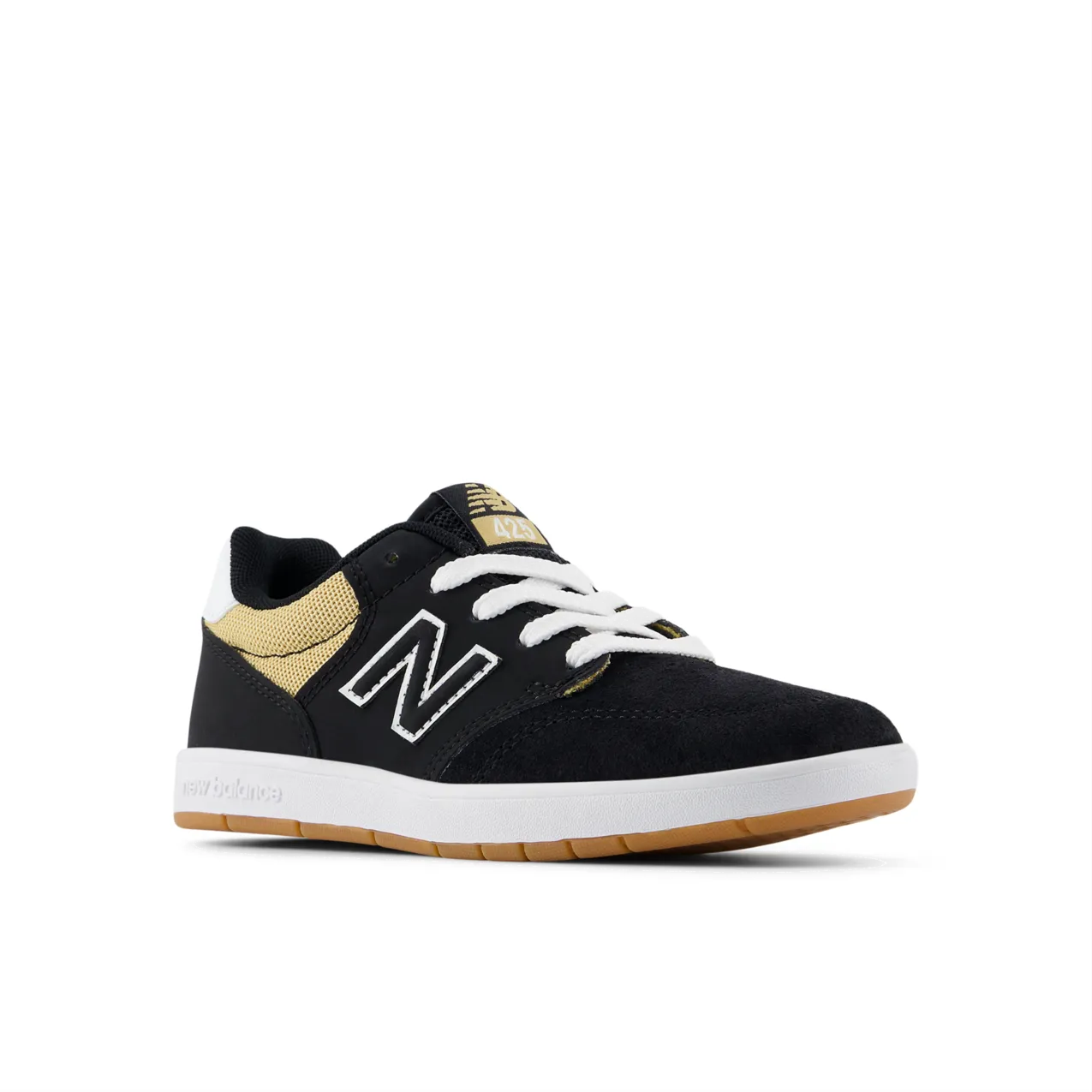 New Balance Numeric Kids 425 Black Tan Shoes