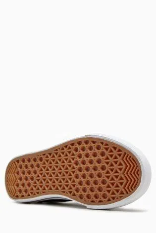 Next Boys Black Skate Lace-Up Shoes