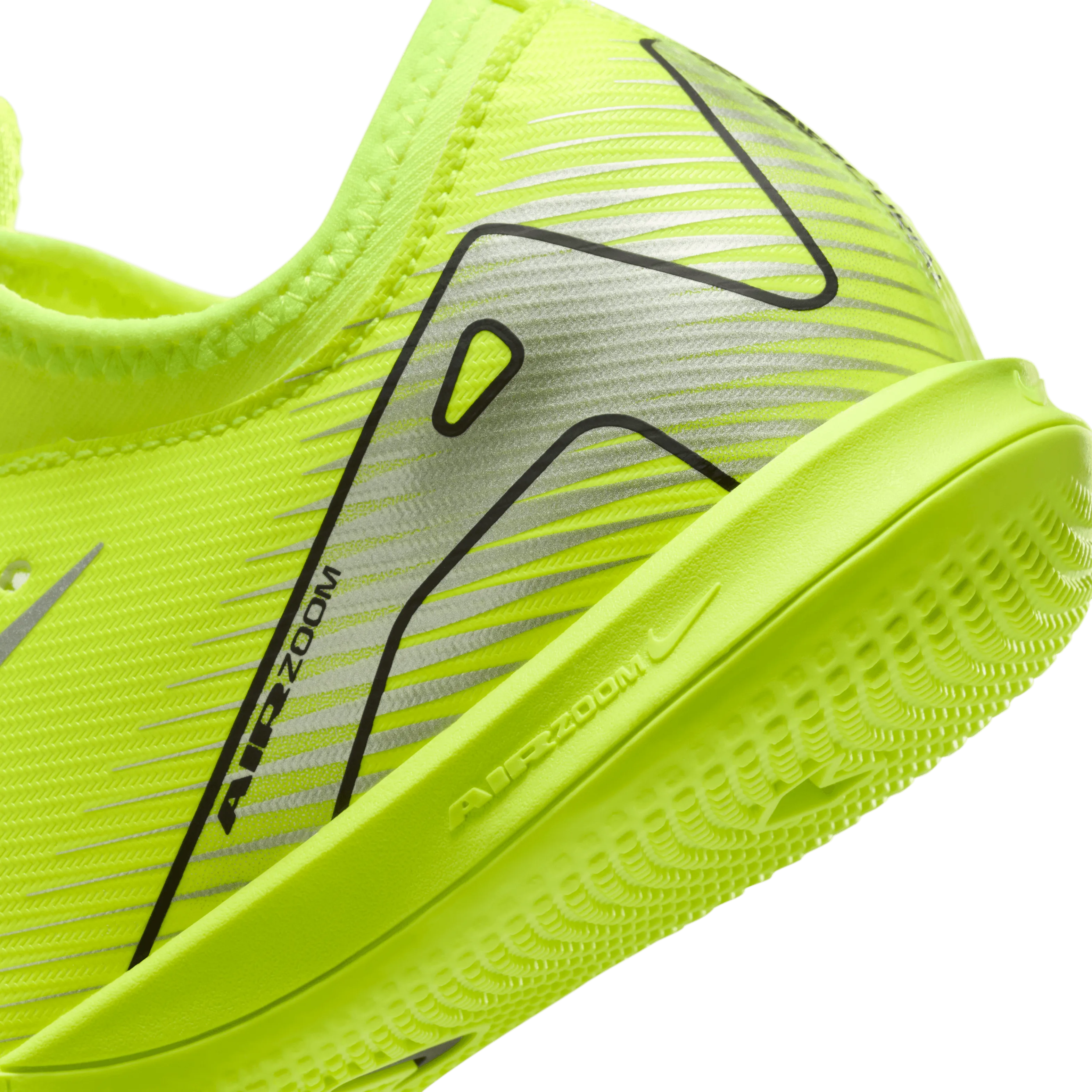 Nike Jr Mercurial Vapor 16 IC Indoor Football Shoes (Volt/Black)
