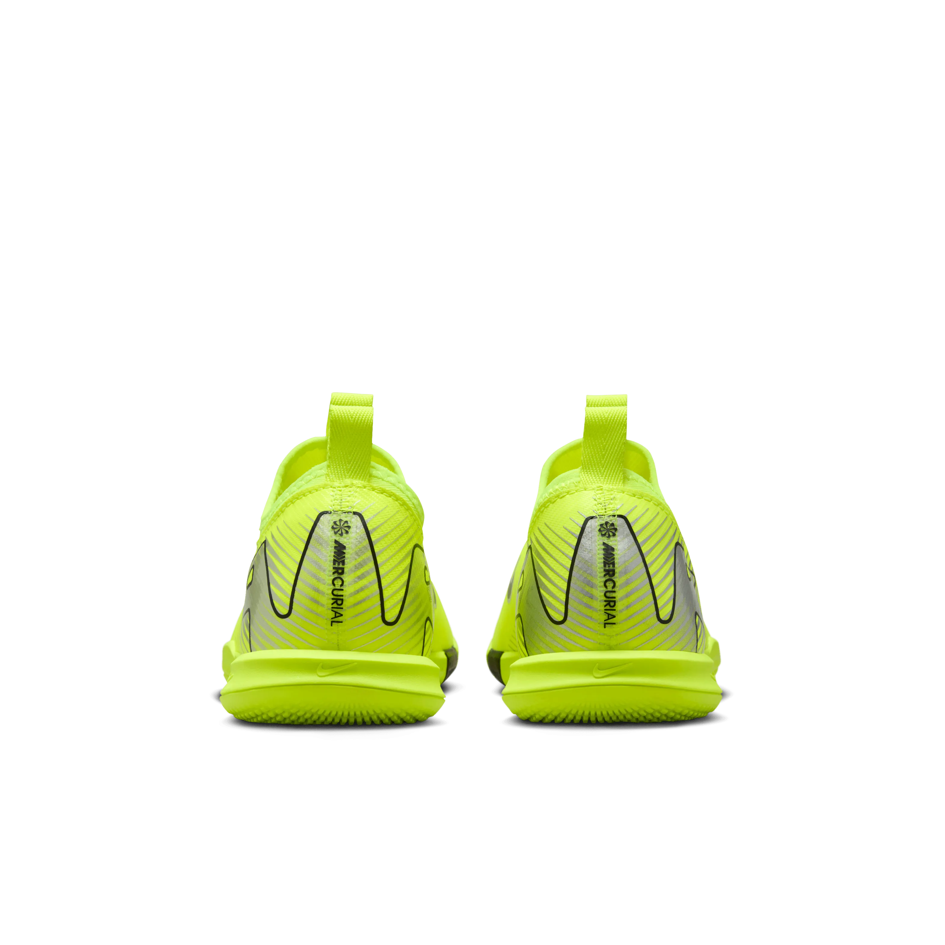 Nike Jr Mercurial Vapor 16 IC Indoor Football Shoes (Volt/Black)