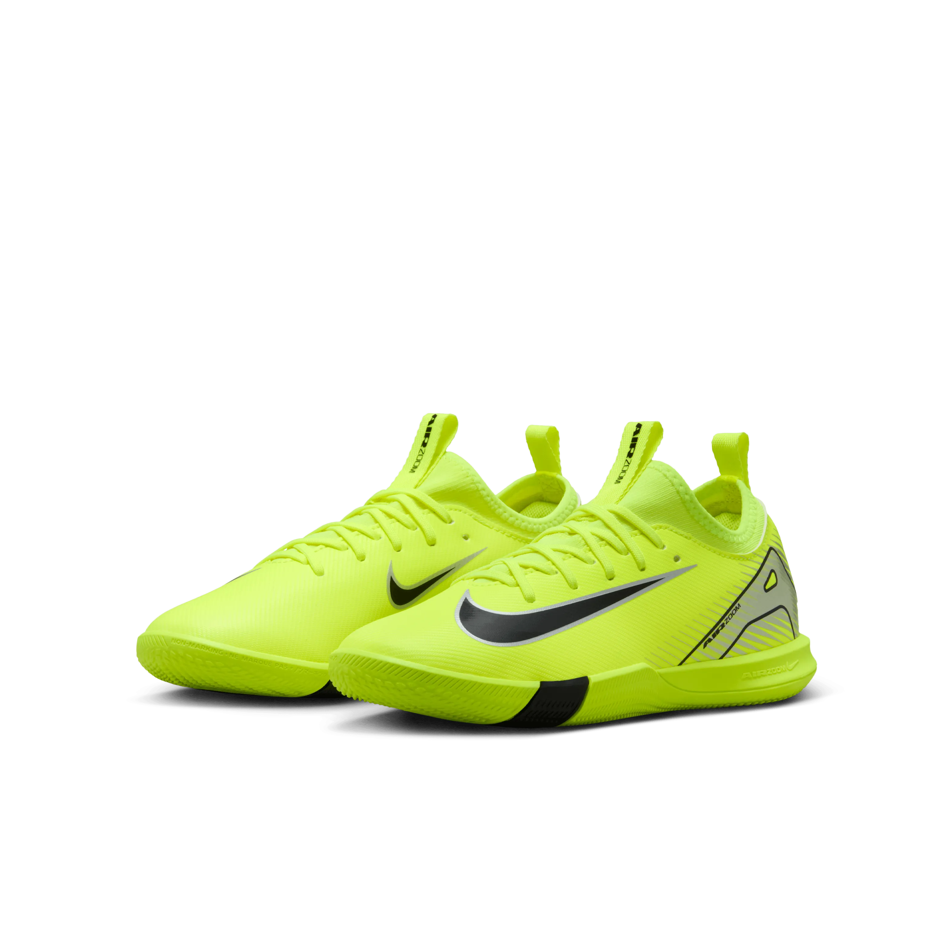 Nike Jr Mercurial Vapor 16 IC Indoor Football Shoes (Volt/Black)
