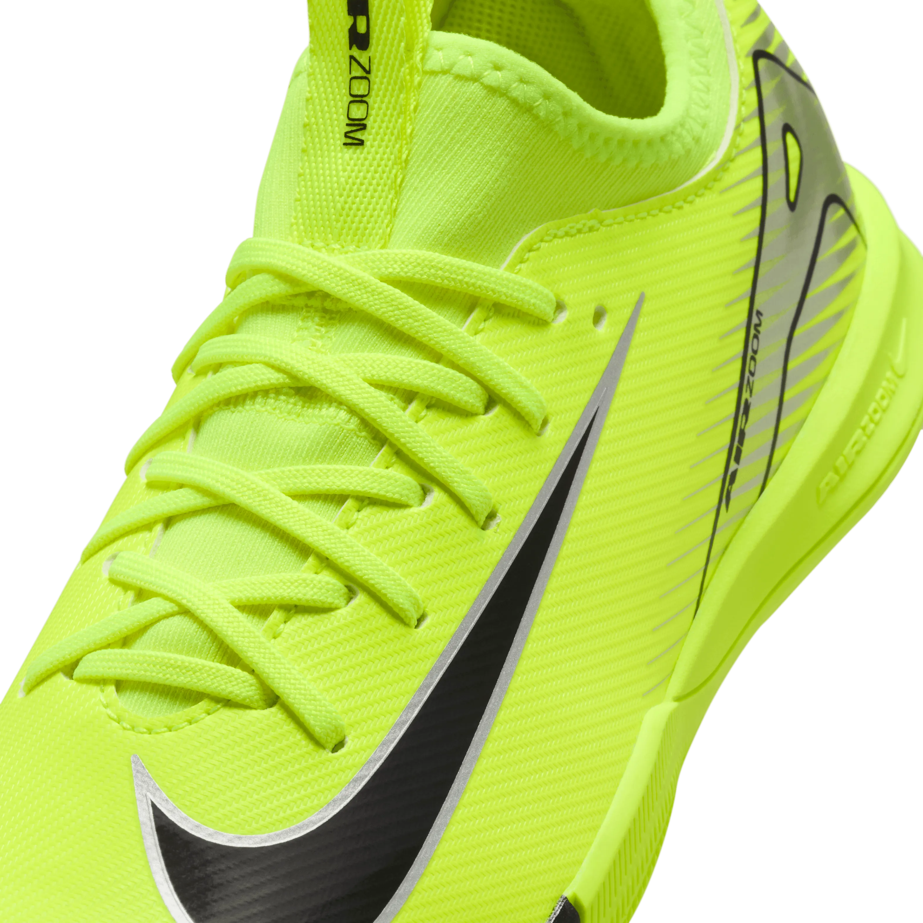 Nike Jr Mercurial Vapor 16 IC Indoor Football Shoes (Volt/Black)