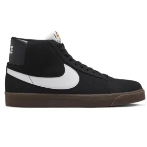 Nike SB Blazer Mid Skate Shoe - Black/White-Black-Sail