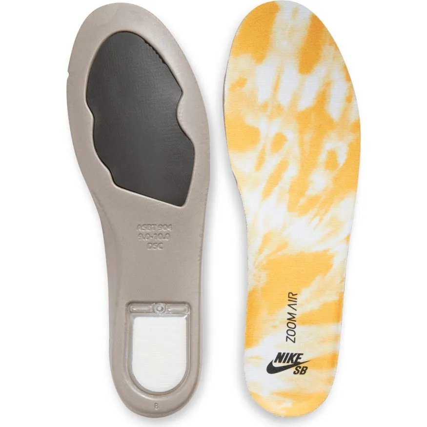 Nike SB Dunk Low Pro QS Tie Dye Raygun Skate Shoes - White/Bback-Orange Flash