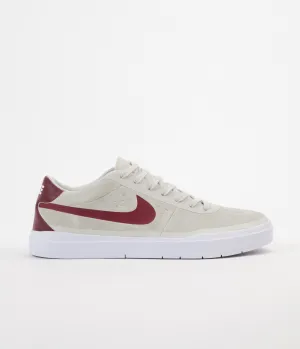 Nike SB Hyperfeel Bruin Shoes - Summit White / Team Red - White - White