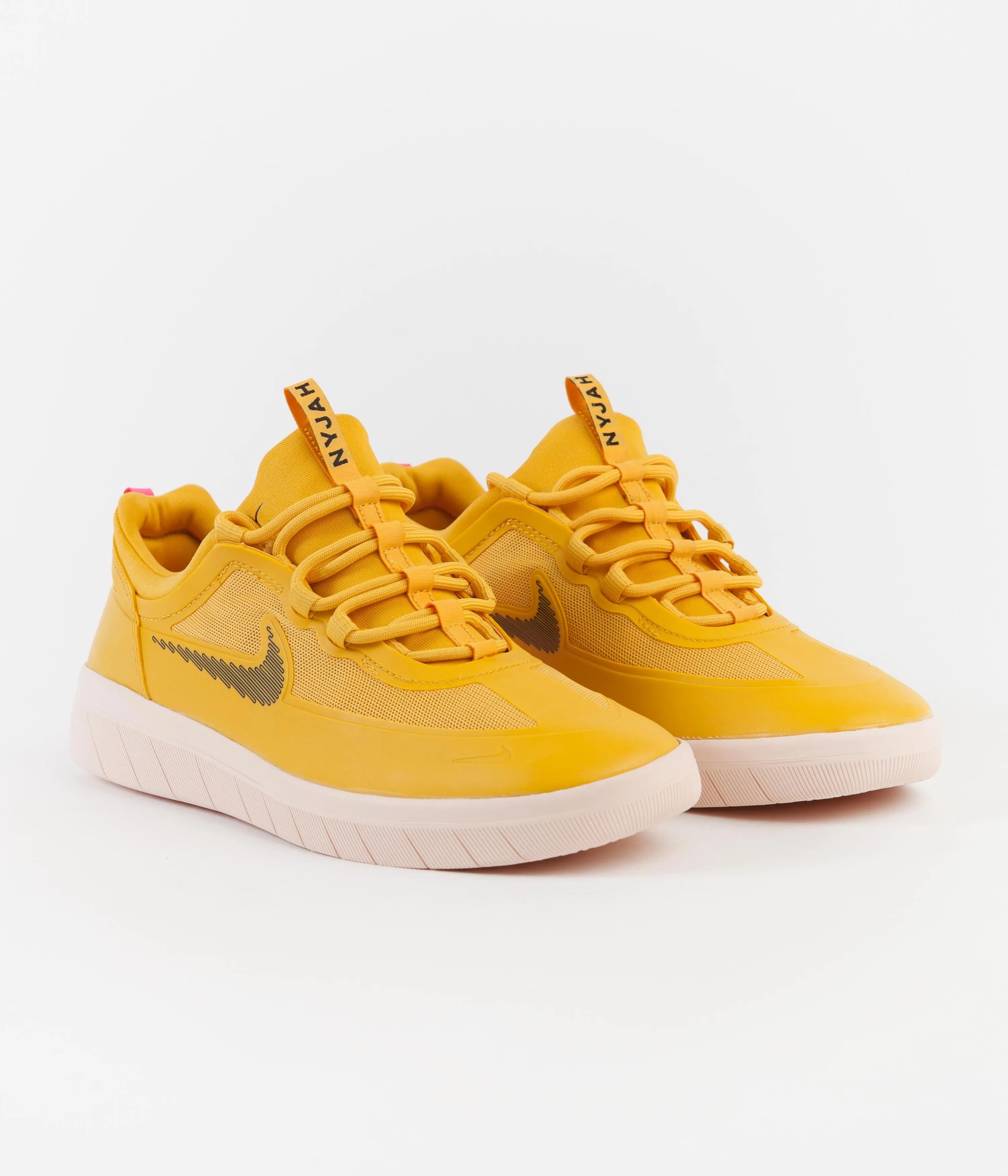 Nike SB Nyjah Free 2 Shoes - Pollen / Black - Pink Blast