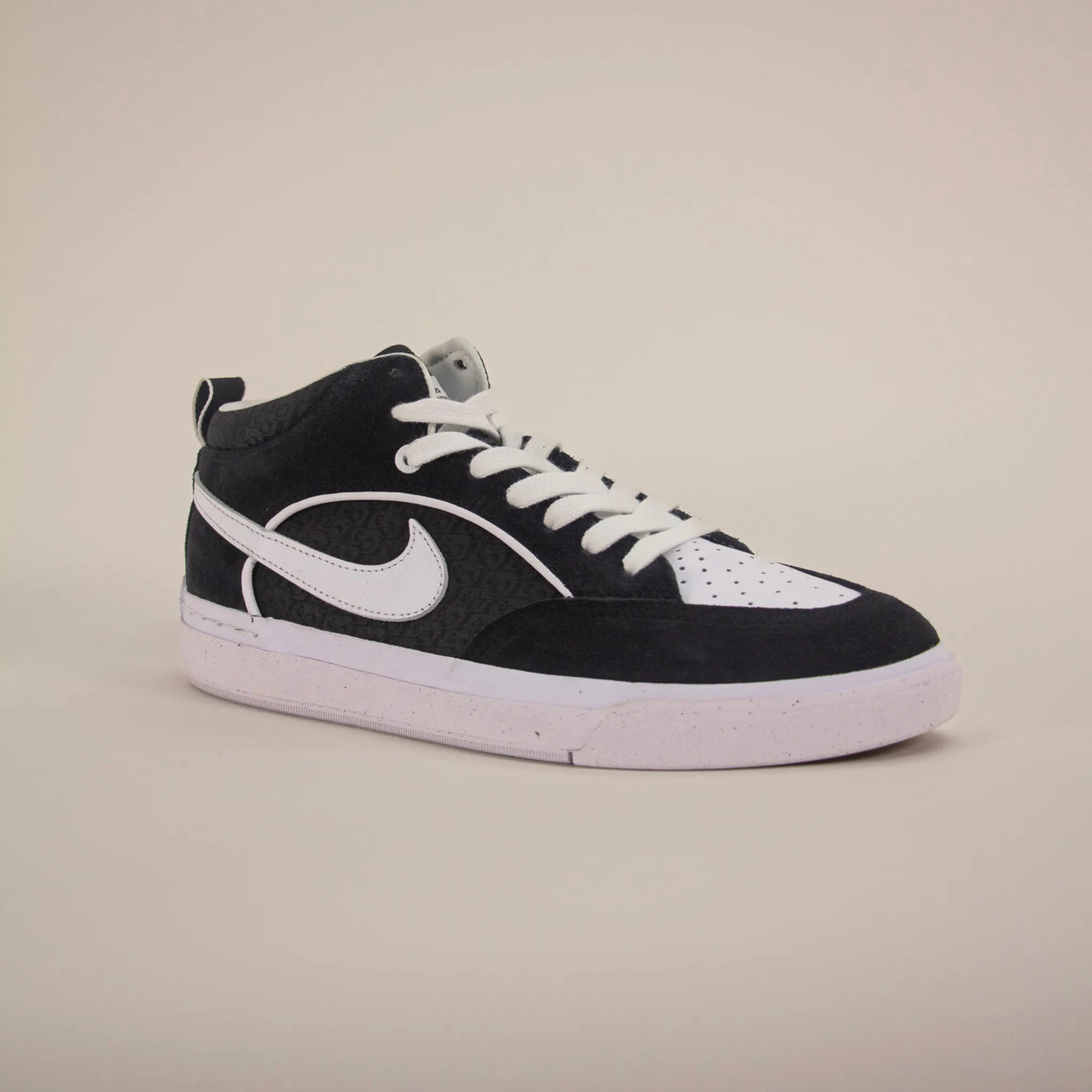 Nike SB React Leo - BLACK/WHITE-BLACK-GUM LIGHT BROWN