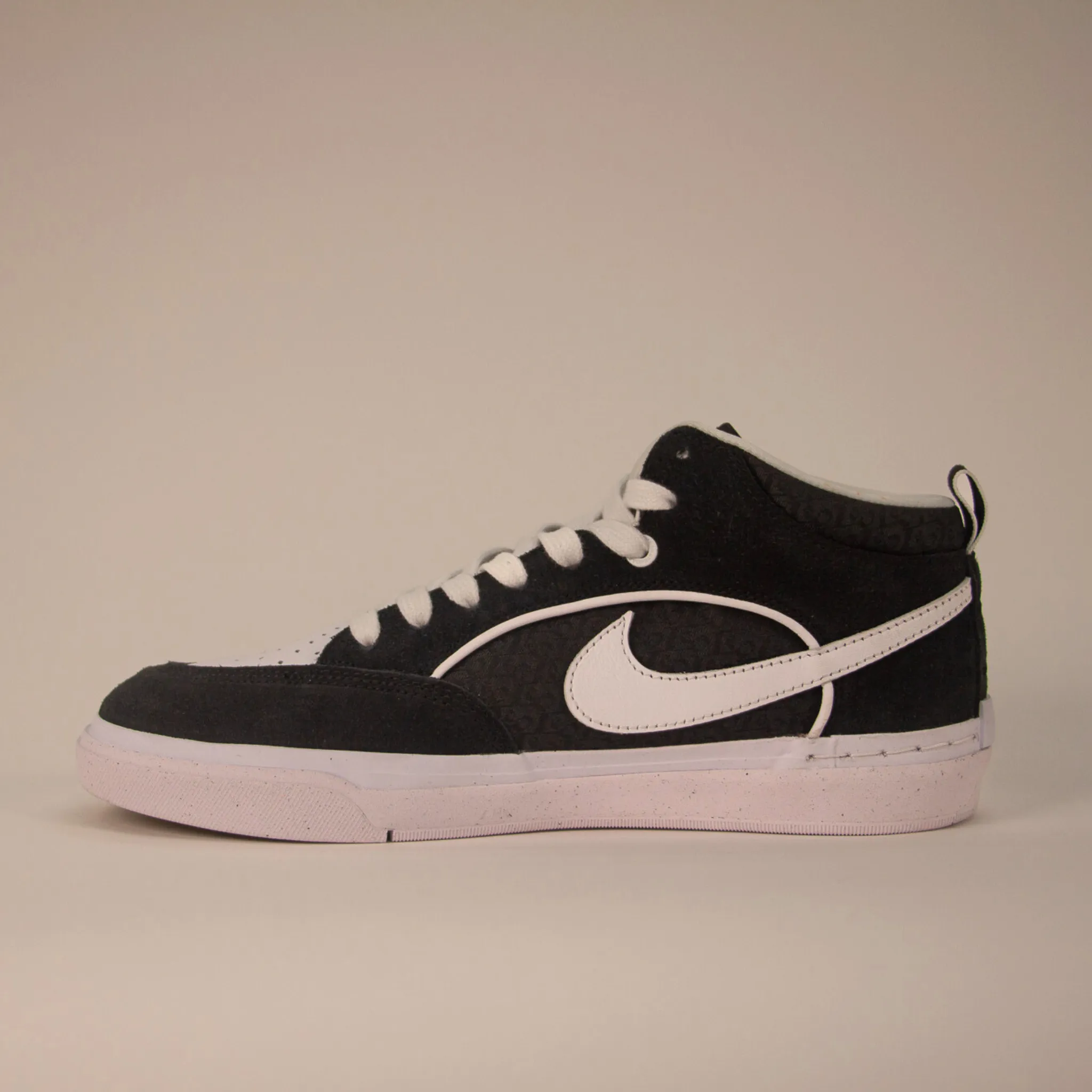 Nike SB React Leo - BLACK/WHITE-BLACK-GUM LIGHT BROWN