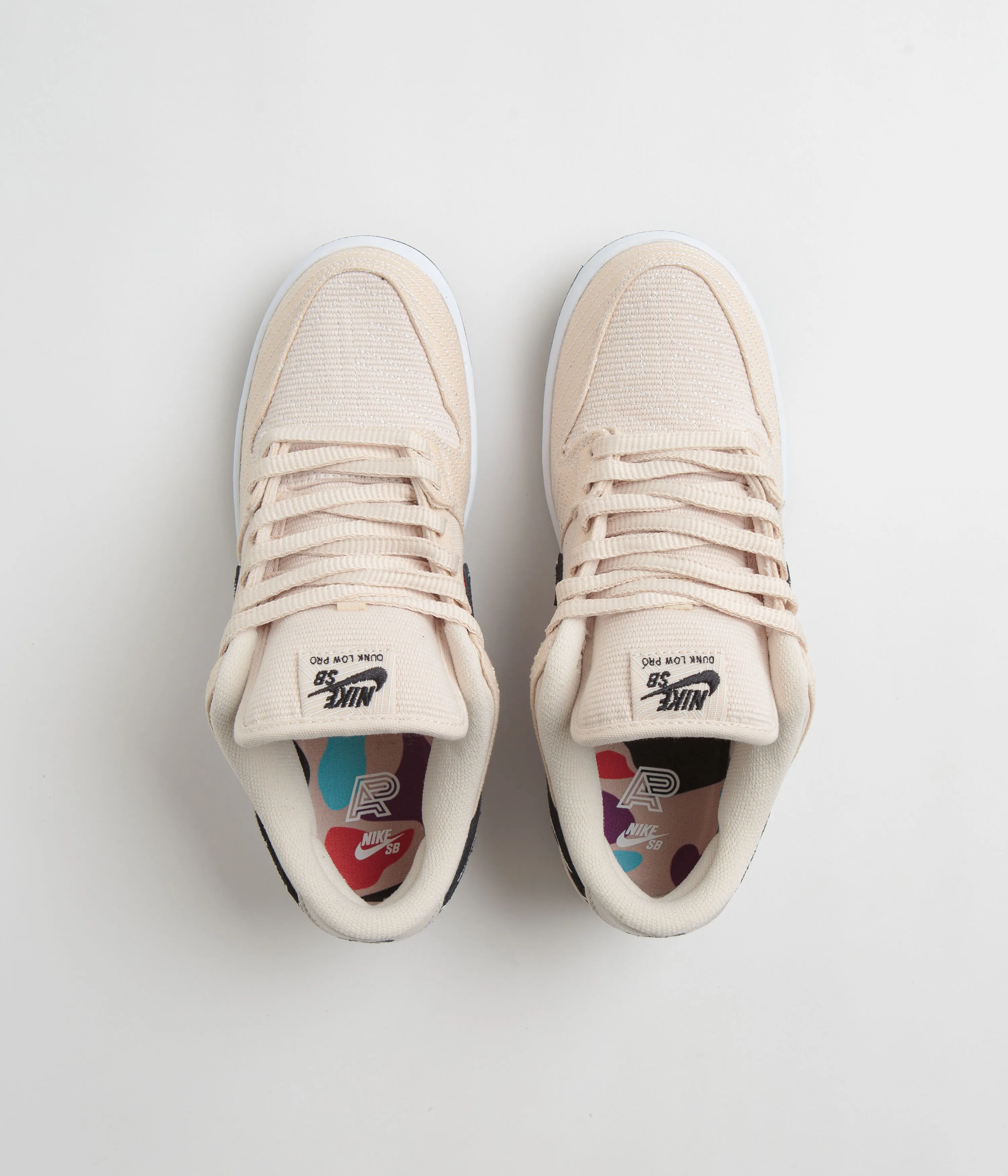 Nike SB x Albino & Preto Dunk Low Pro Shoes - Fossil / Black - Sail
