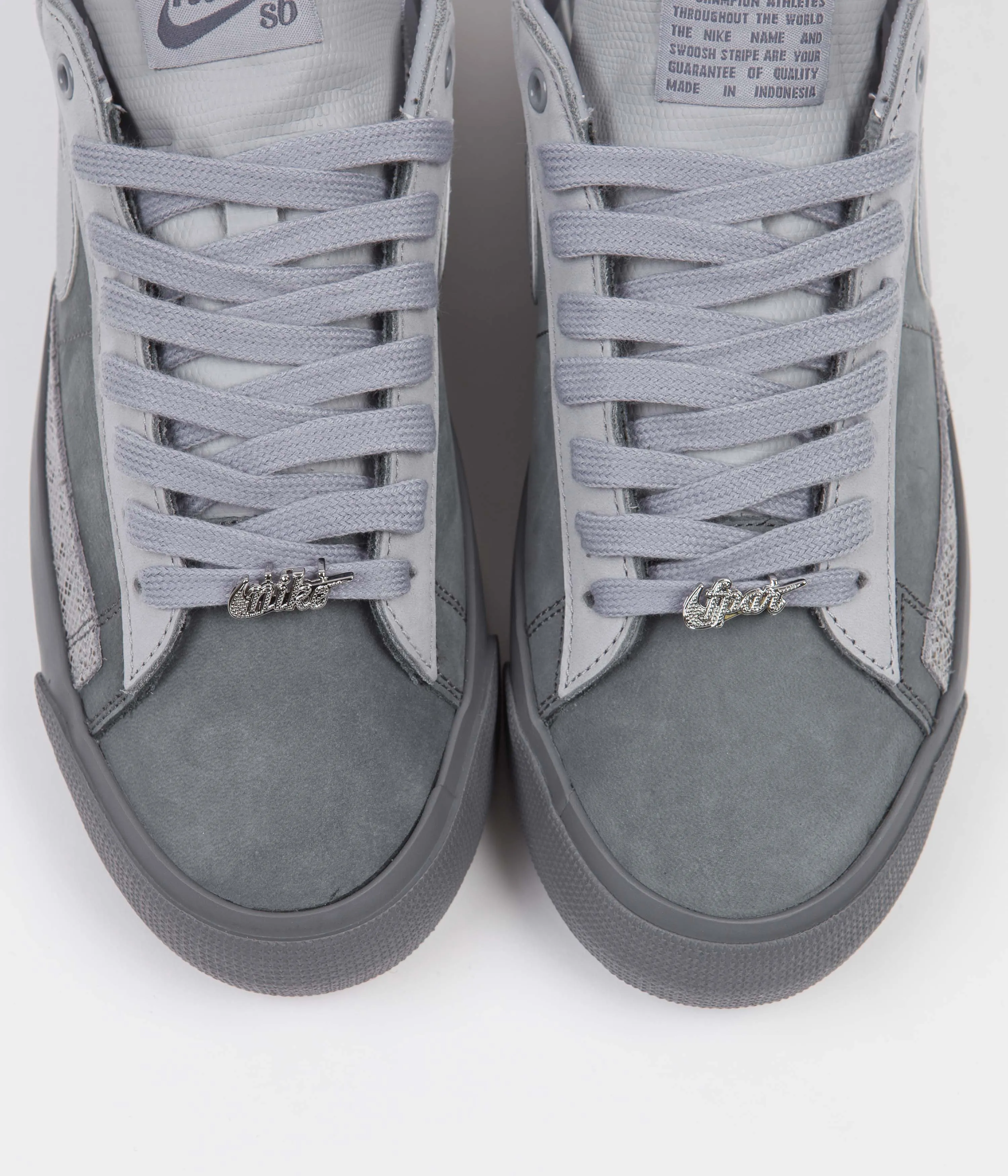 Nike SB x FPAR Blazer Low Shoes - Cool Grey / Wolf Grey