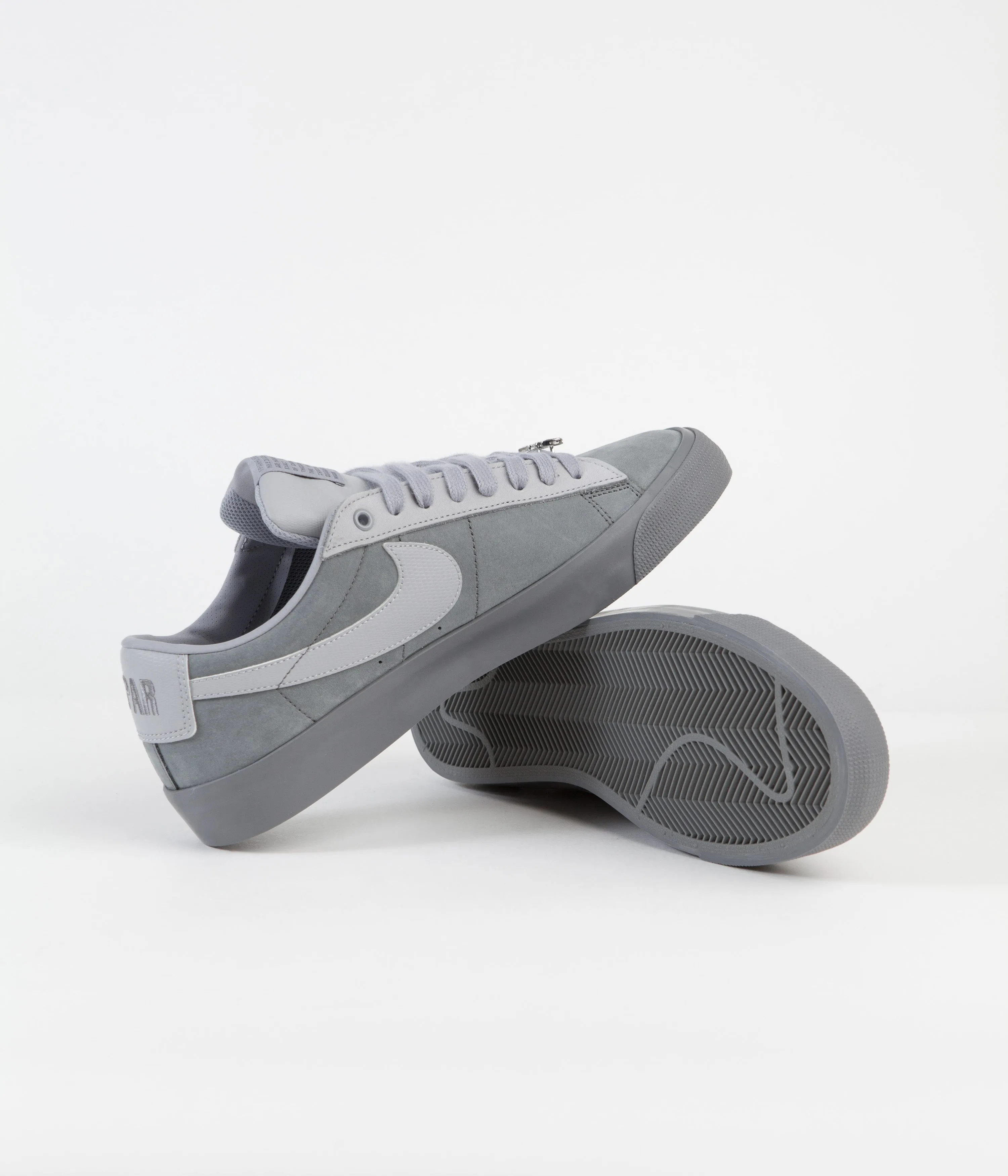 Nike SB x FPAR Blazer Low Shoes - Cool Grey / Wolf Grey