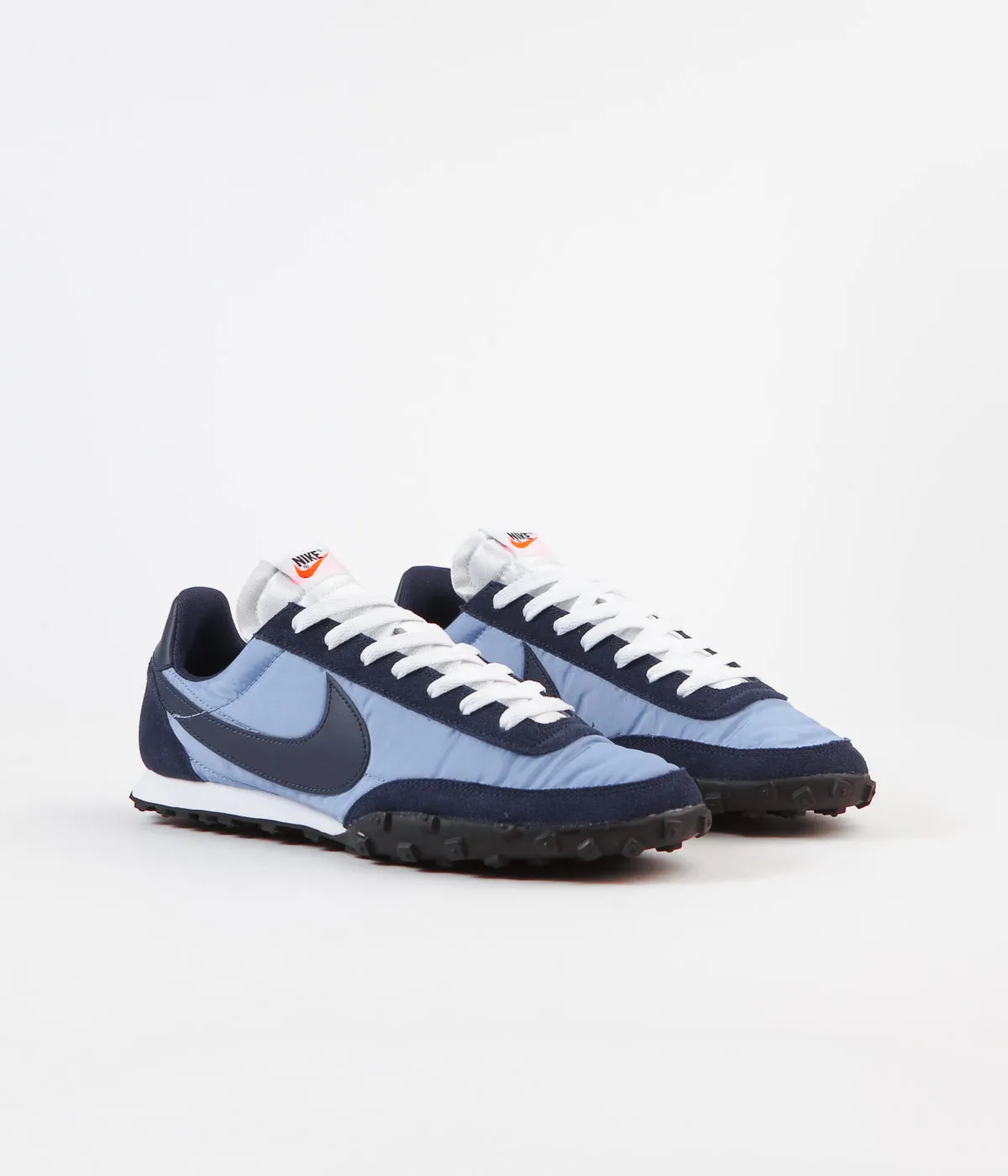 Nike Waffle Racer Shoes - Light Blue / Midnight Navy - Midnight Navy