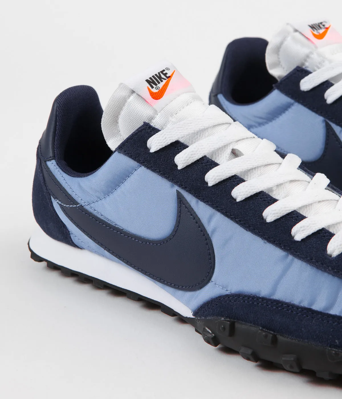 Nike Waffle Racer Shoes - Light Blue / Midnight Navy - Midnight Navy
