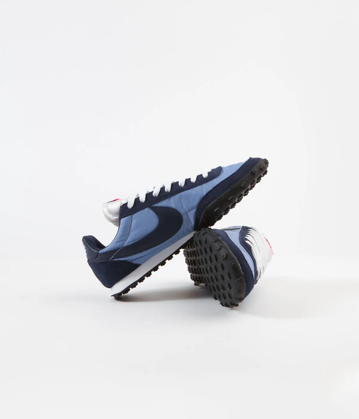 Nike Waffle Racer Shoes - Light Blue / Midnight Navy - Midnight Navy