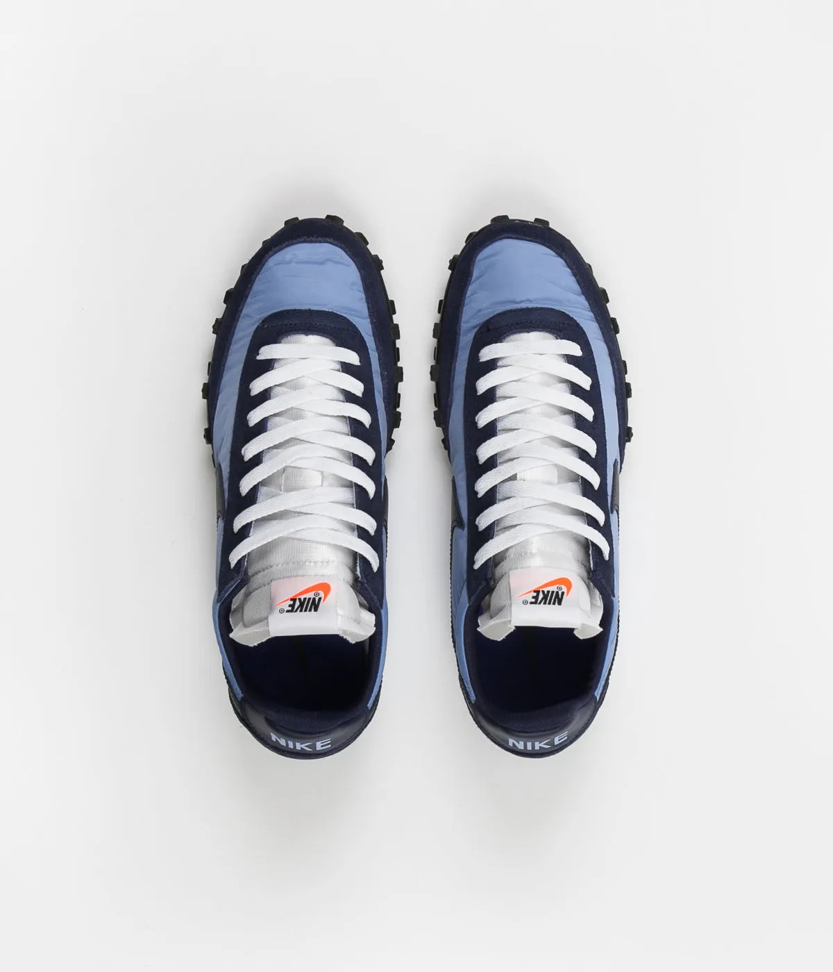 Nike Waffle Racer Shoes - Light Blue / Midnight Navy - Midnight Navy