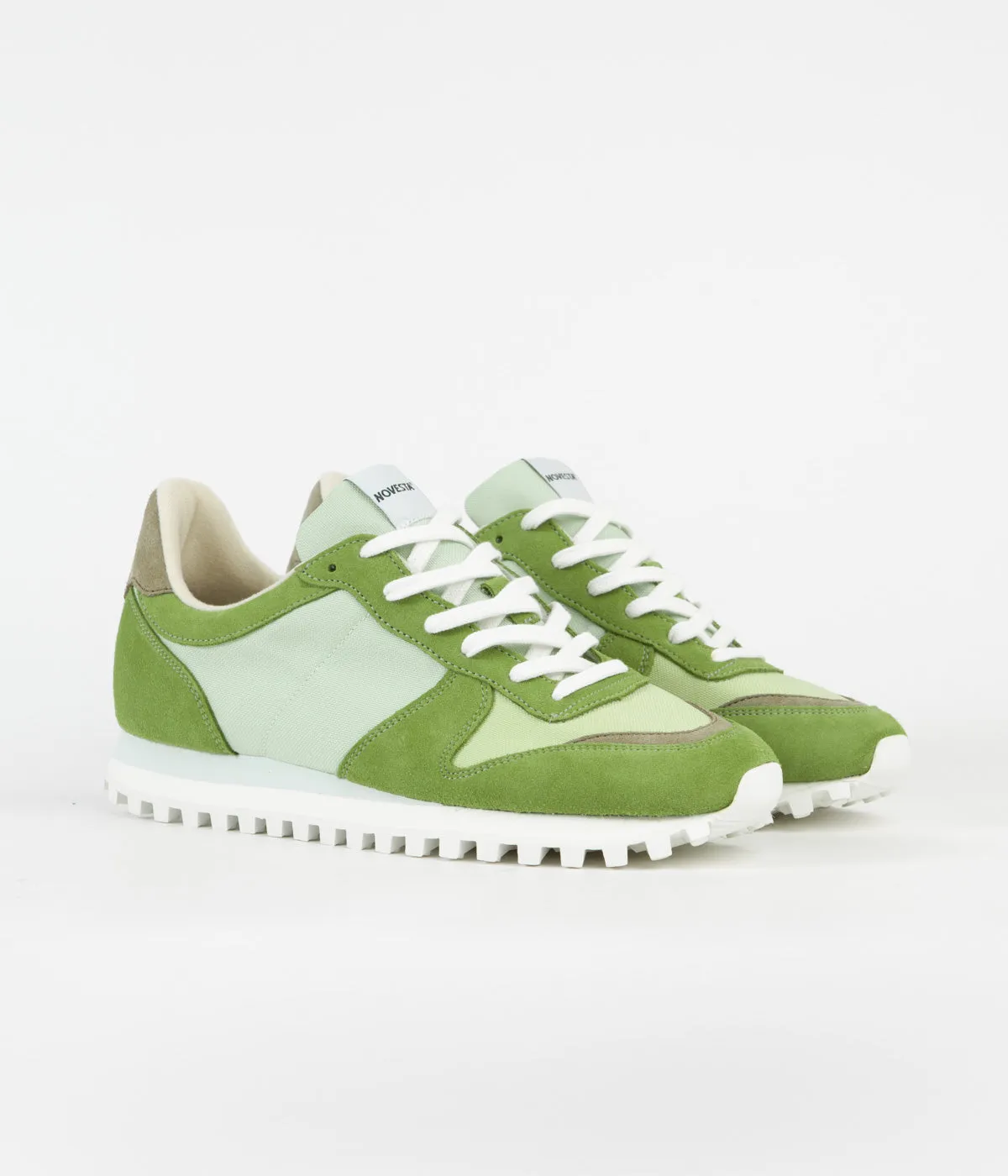Novesta Marathon Trail Shoes - Lime / Truffle