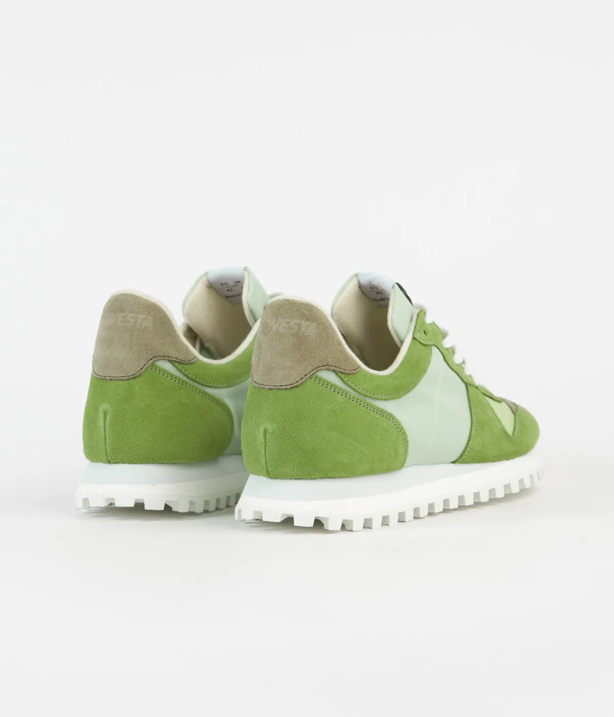 Novesta Marathon Trail Shoes - Lime / Truffle