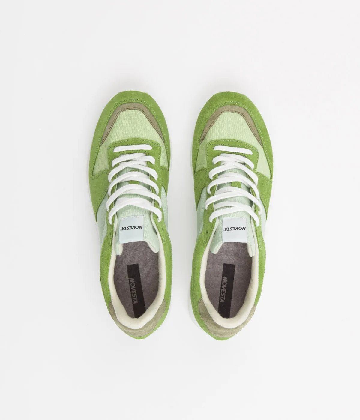 Novesta Marathon Trail Shoes - Lime / Truffle