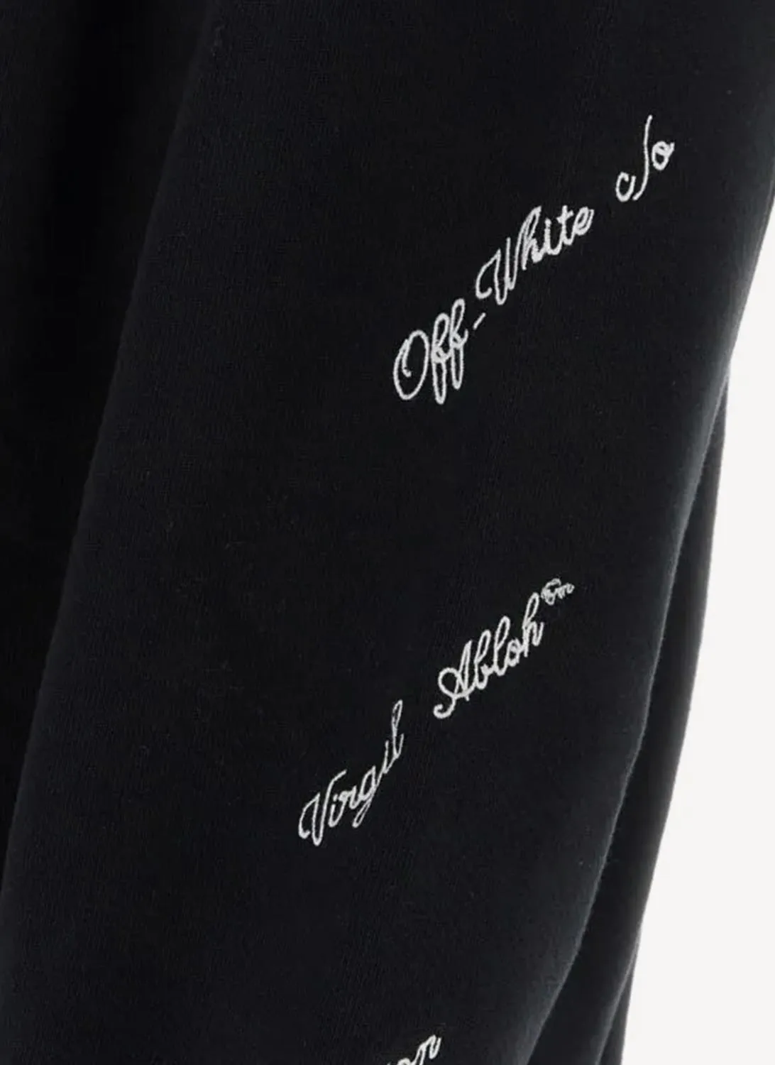 Off White - Sweatshirt - Black - Homme