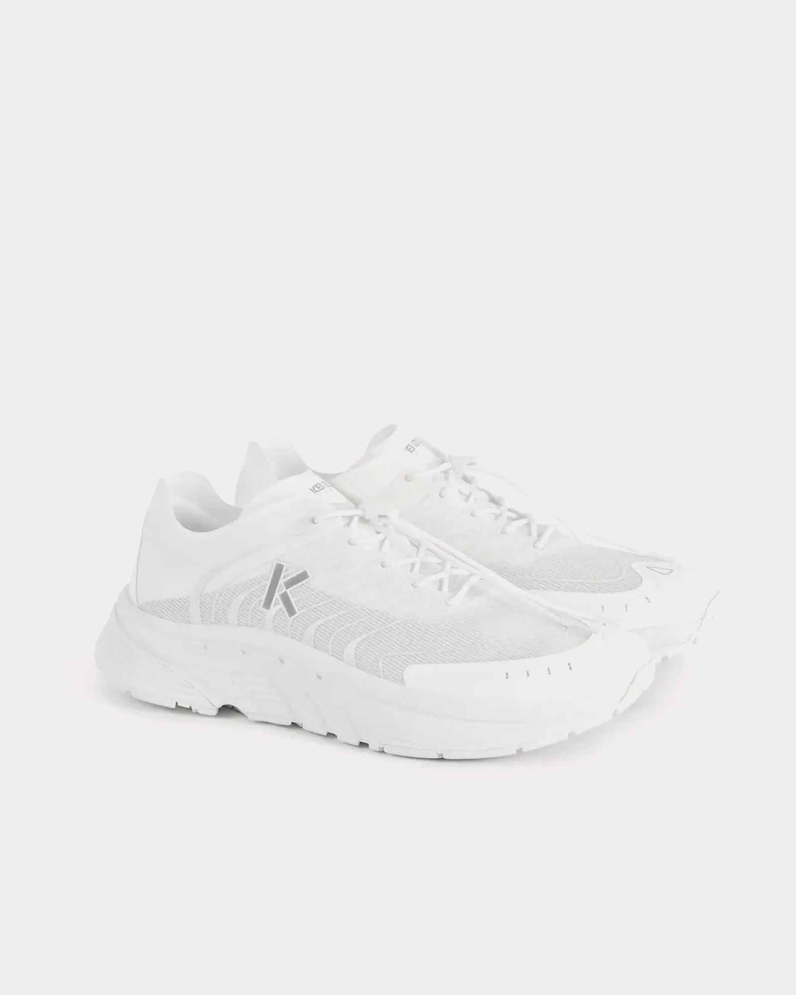 Pace 2.0 White Low Top Sneakers