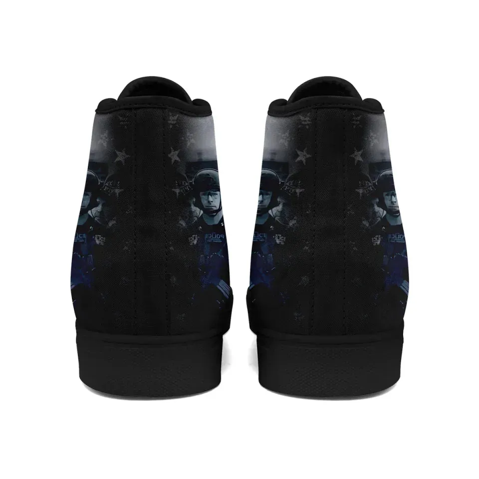 Personalized Luigi Mangione  High Tops Sneakers, Custom Breathable and Durable Shoes for Men and Women
