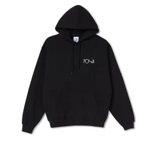 Polar Skate Co Fill Logo Hood - Black