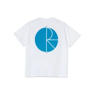 Polar Skate Co Fill Logo T-Shirt - White / Blue