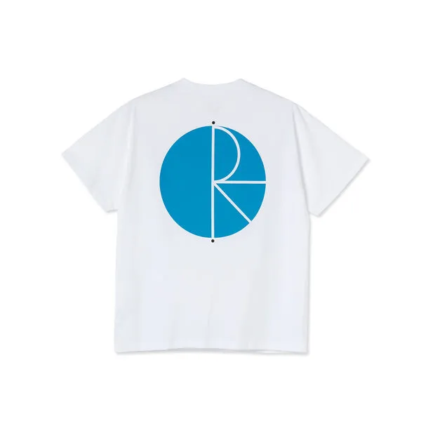 Polar Skate Co Fill Logo T-Shirt - White / Blue