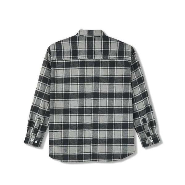 Polar Skate Co Flannel Shirt - Black
