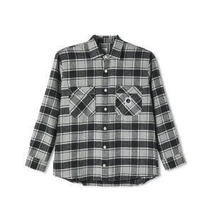Polar Skate Co Flannel Shirt - Black