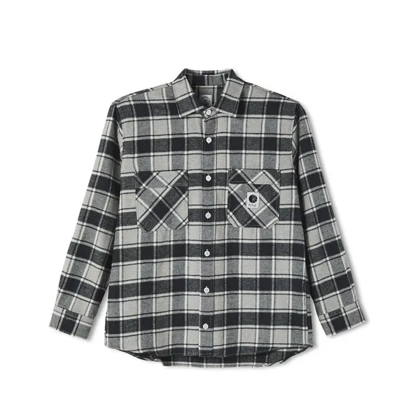 Polar Skate Co Flannel Shirt - Black