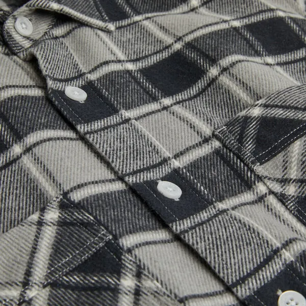 Polar Skate Co Flannel Shirt - Black