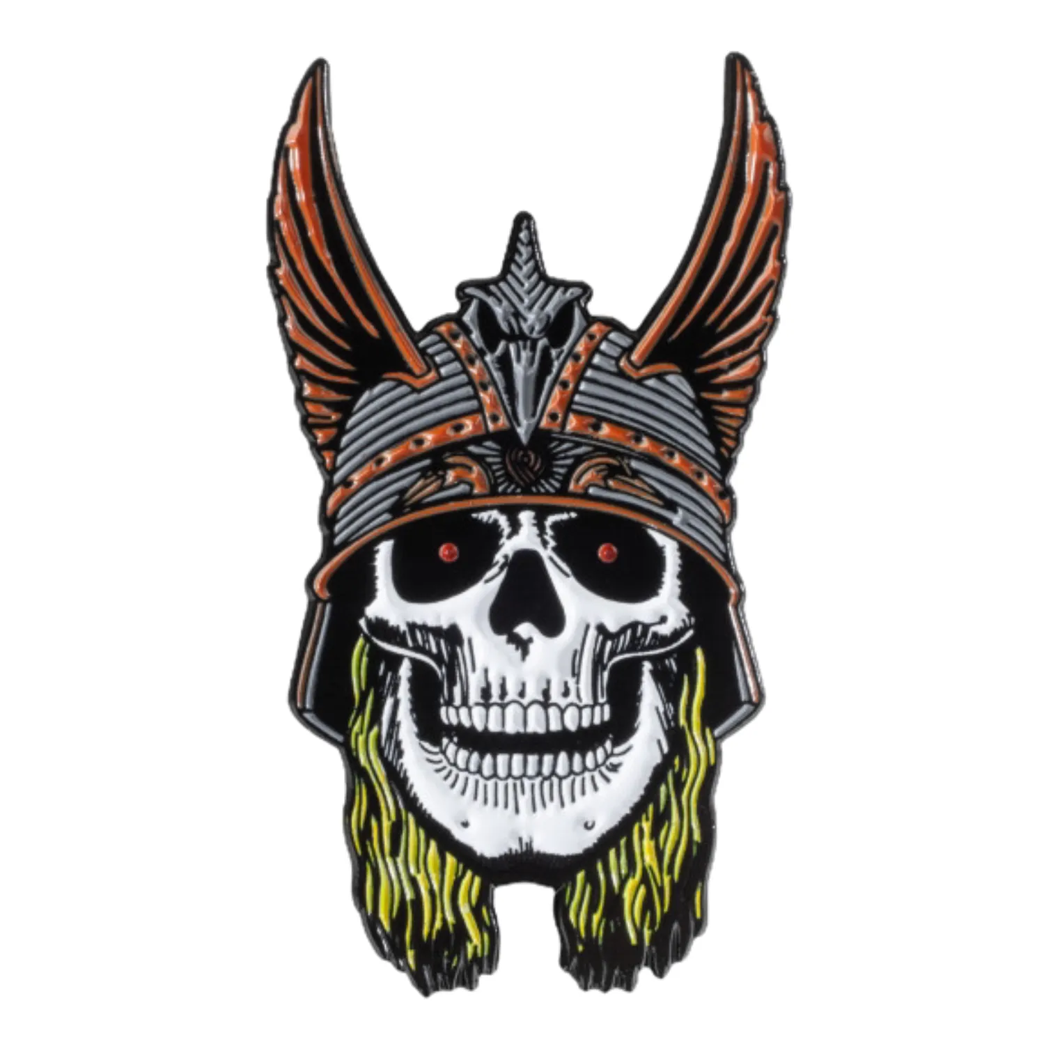 Powell Peralta Andy Anderson Skull Lapel Pin