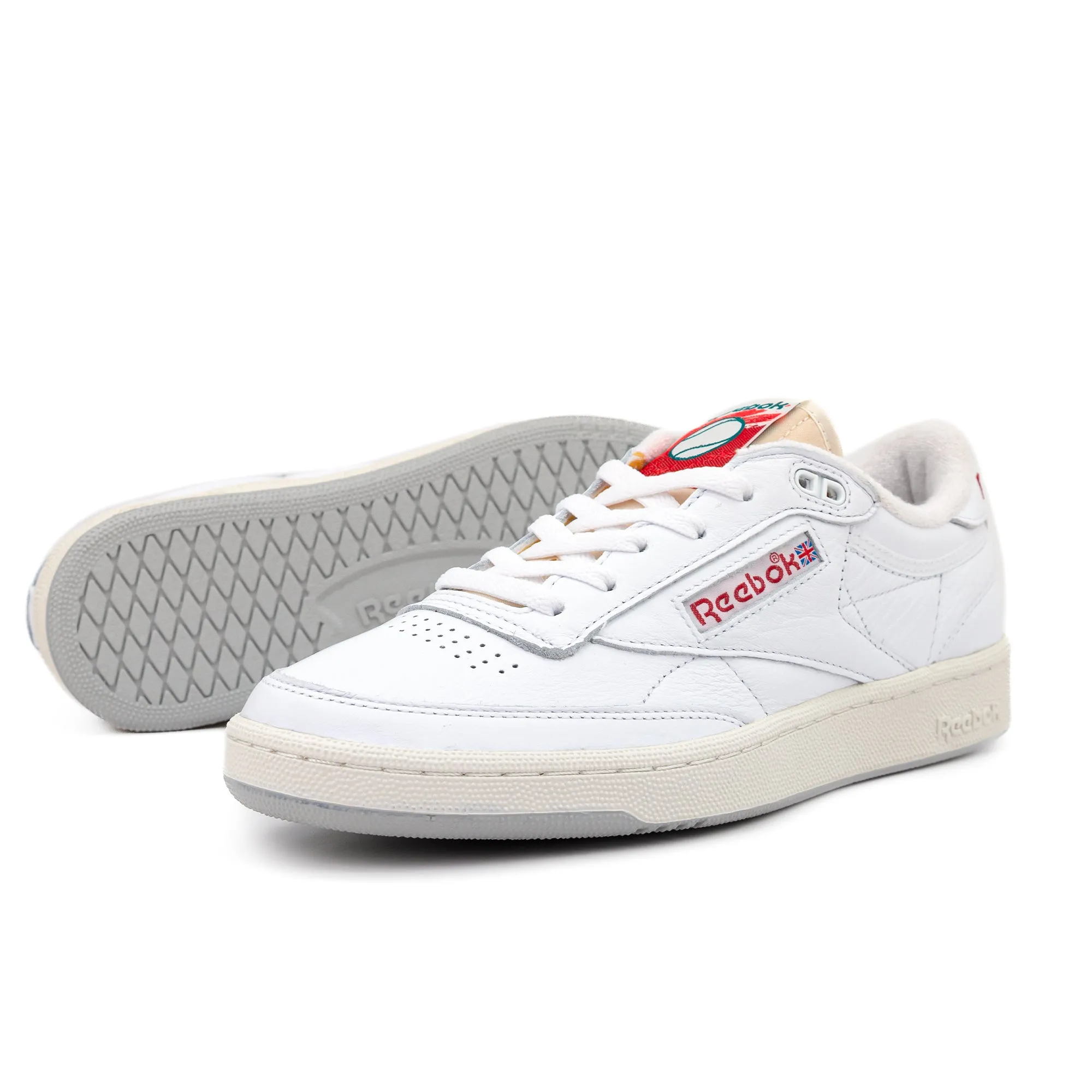 Reebok Club C 85 Vintage White/Chalk/Vector Red 100201172