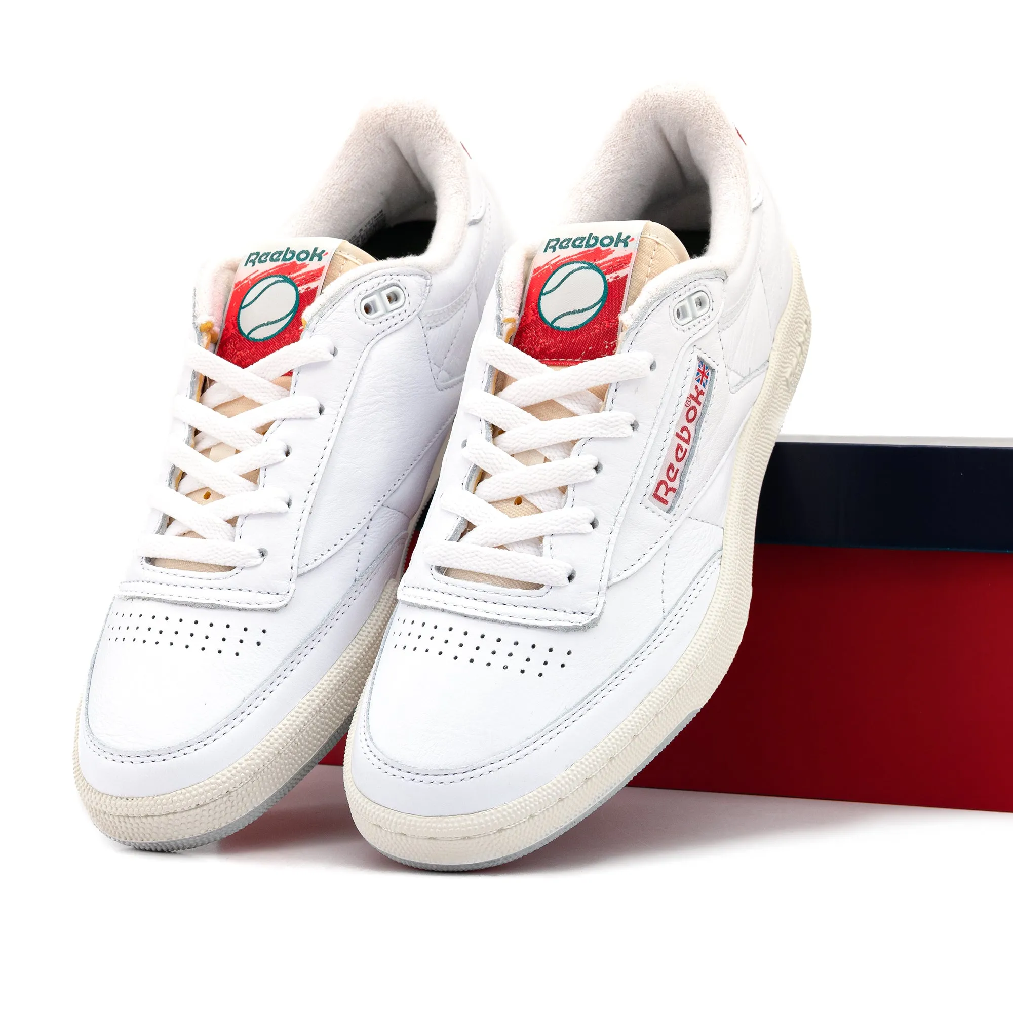 Reebok Club C 85 Vintage White/Chalk/Vector Red 100201172