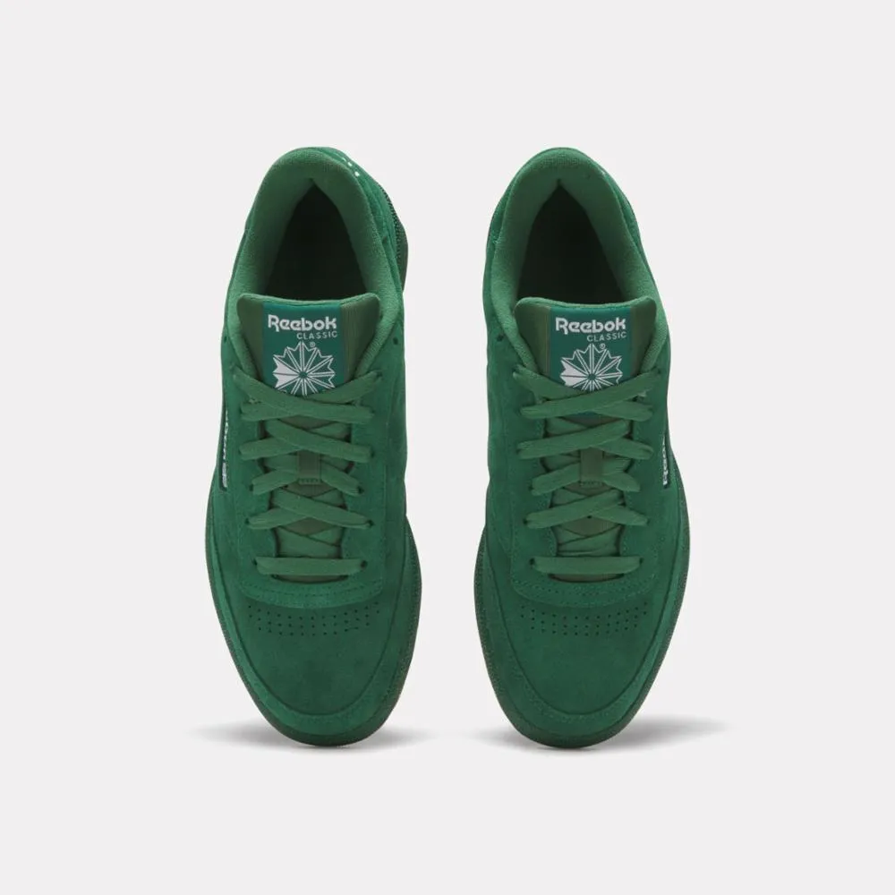 Reebok Footwear Men Club C 85 Shoes DRKGRN/FTWWHT/RBKLE3