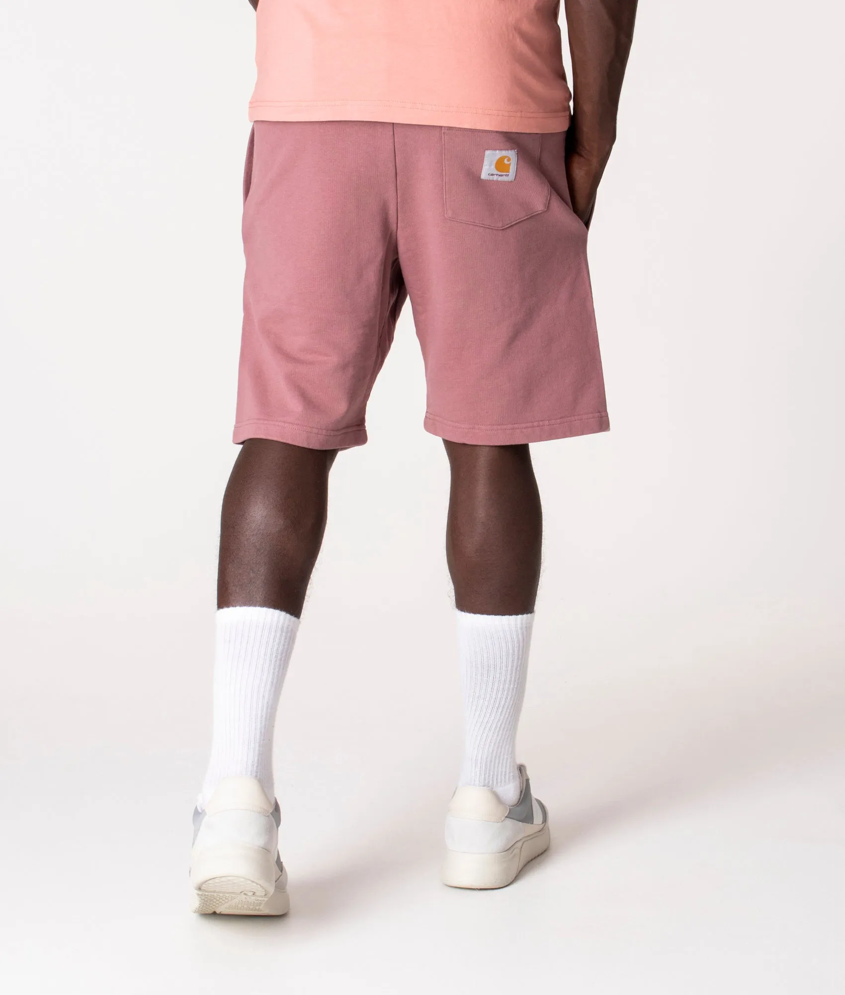 Regular Fit Pocket Logo Sweat Shorts